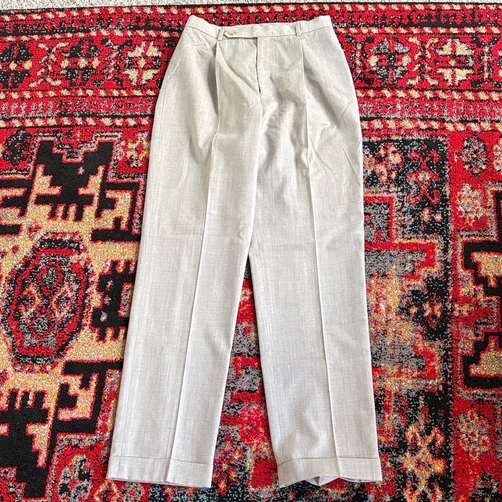 Vintage Ralph Lauren Grey Wool Trousers